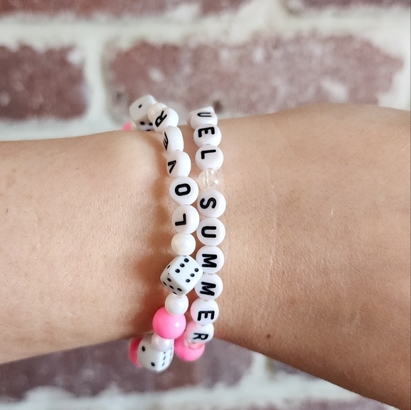 Taylor Swift Lover Inspired Friendship Bracelets Set Of 2 - Picture 4 of 4